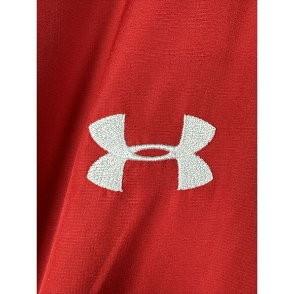 Texas Tech Red Raiders Under Armour Full Zip-Up Jacket Red Men’s XL NCAA 2008 - Picture 3 of 9